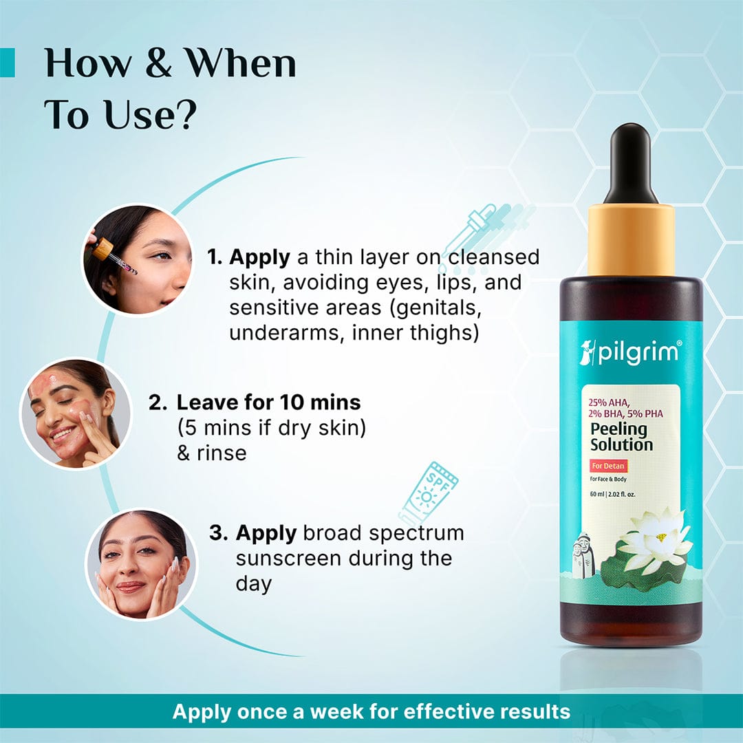 25% AHA, 2% BHA, 5% PHA Peeling Solution