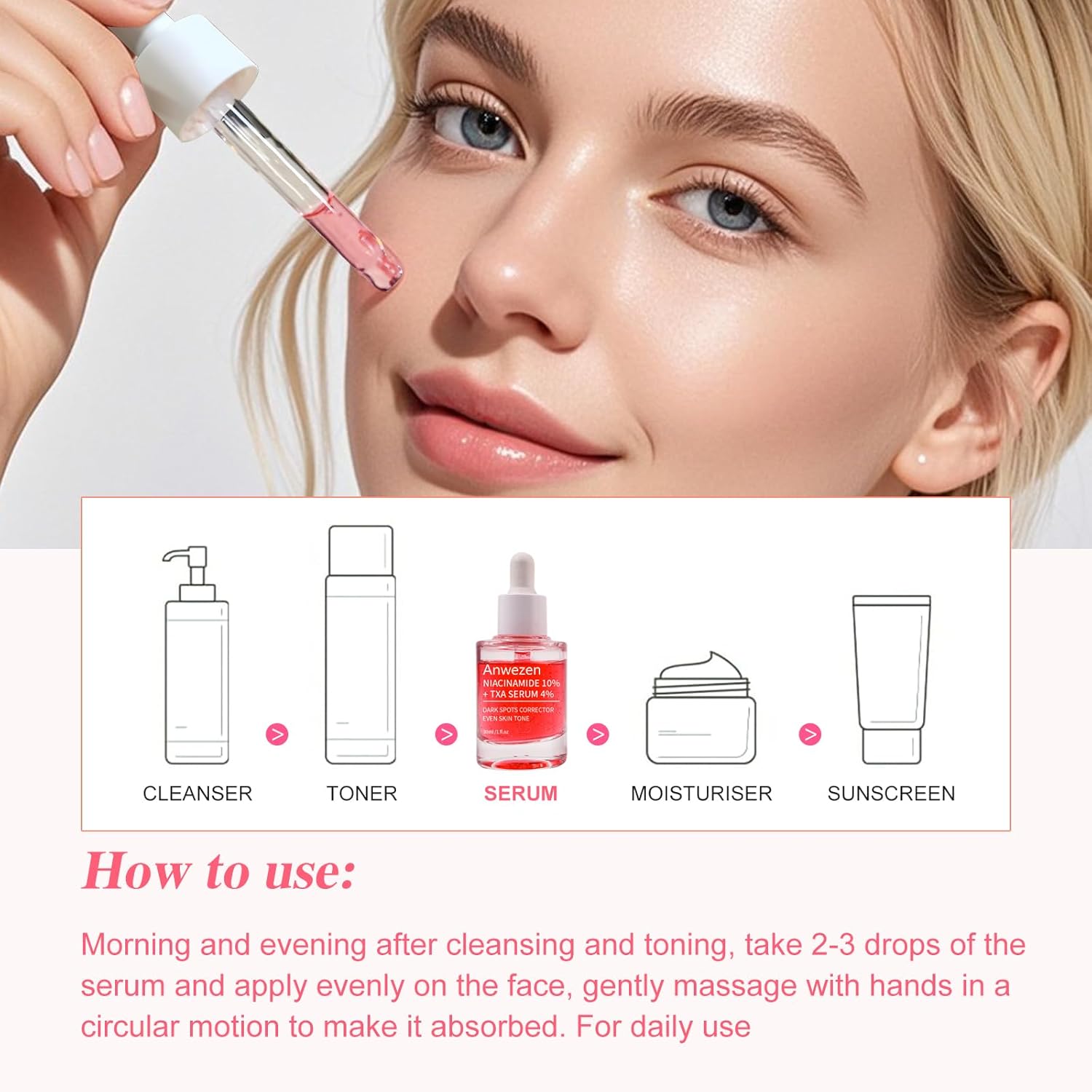 Anwezen Daily Radiance Serum